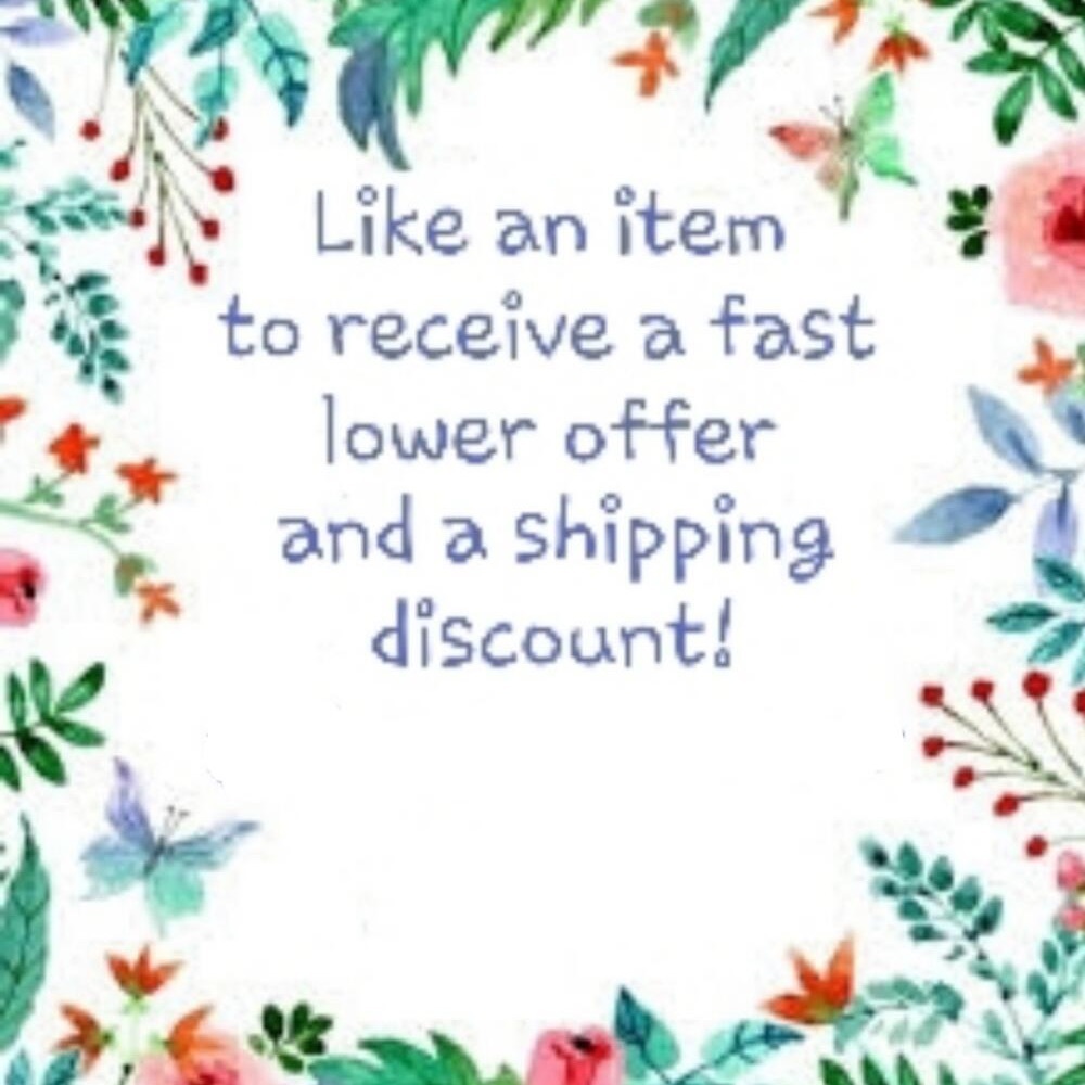Like an Item and I will send you a lower offer